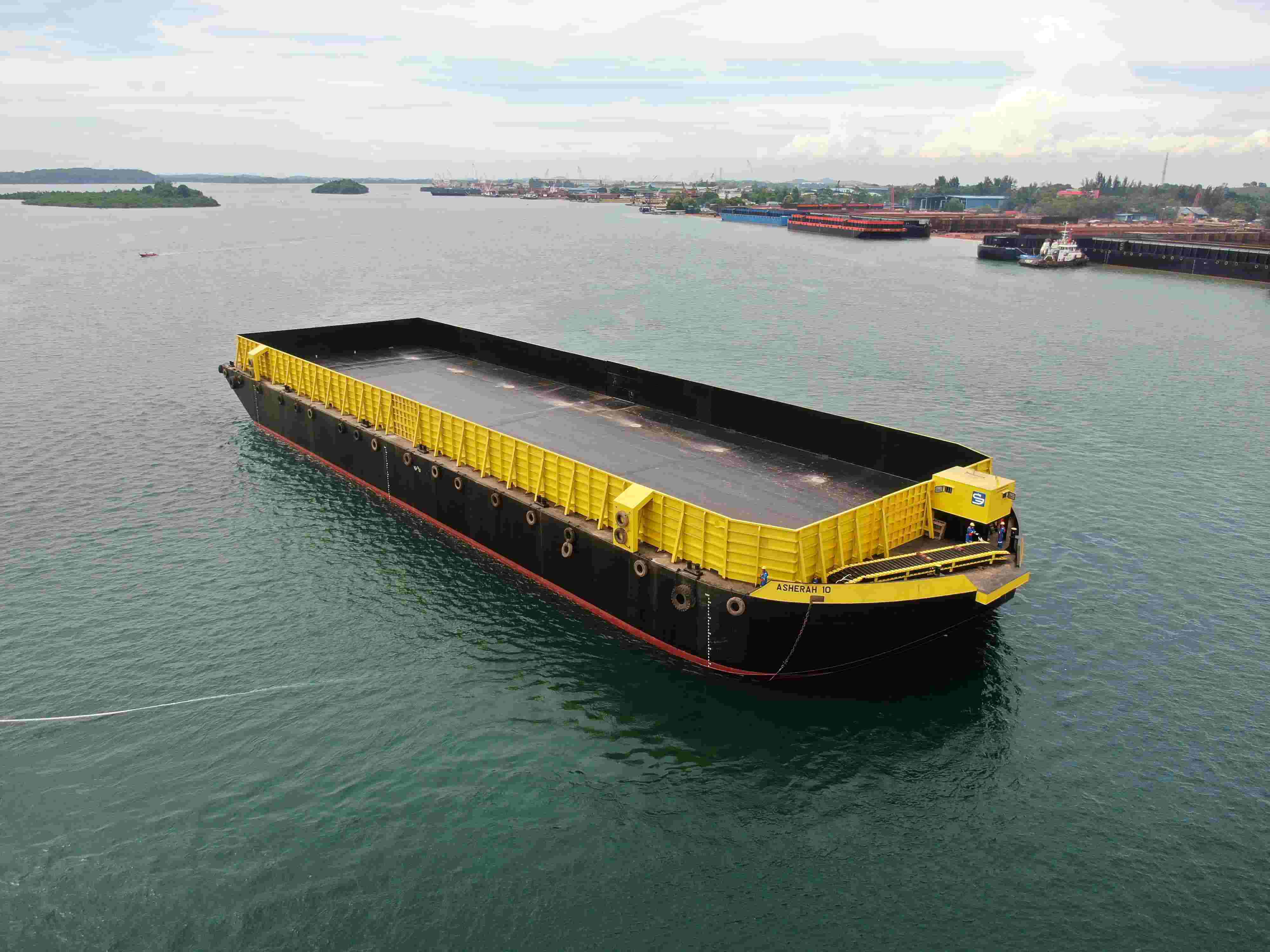 What is The Approximate Price of Barges That are Widely Used to Transport Goods?